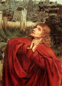 Quinten Massijs (I) - Christ on the Cross with Donors (detail) - WGA14277
