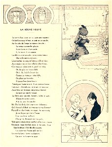 Rabier - Fables de La Fontaine - La Jeune Veuve 1
