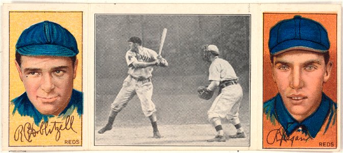 R. Hoblitzell-Richard J. Egan, Cincinnati Reds, baseball card portrait LCCN2008678468. Free illustration for personal and commercial use.