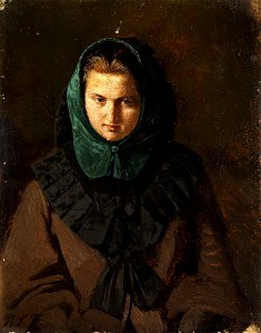 R S Zimmermann Portrait einer jungen Frau