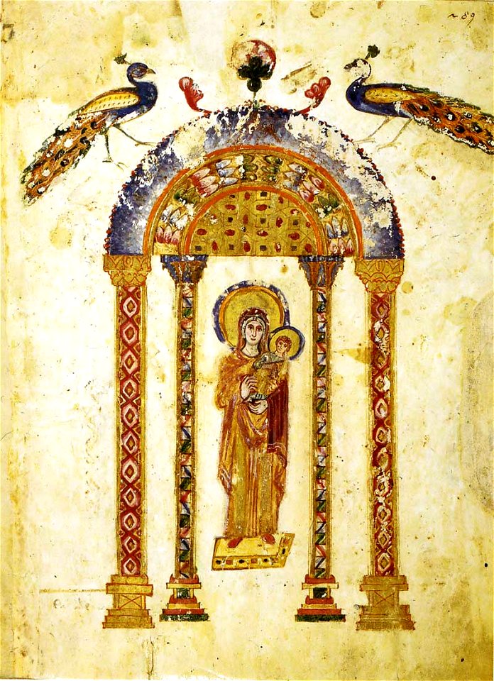 Rabula Gospels madonna