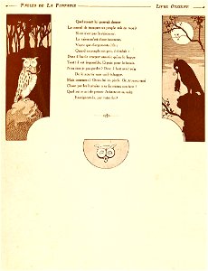 Rabier - Fables de La Fontaine - Les Souris et le Chat-Huant 2