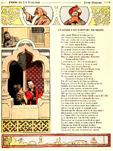 Rabier - Fables de La Fontaine - Le Songe d'un habitant du Mogol