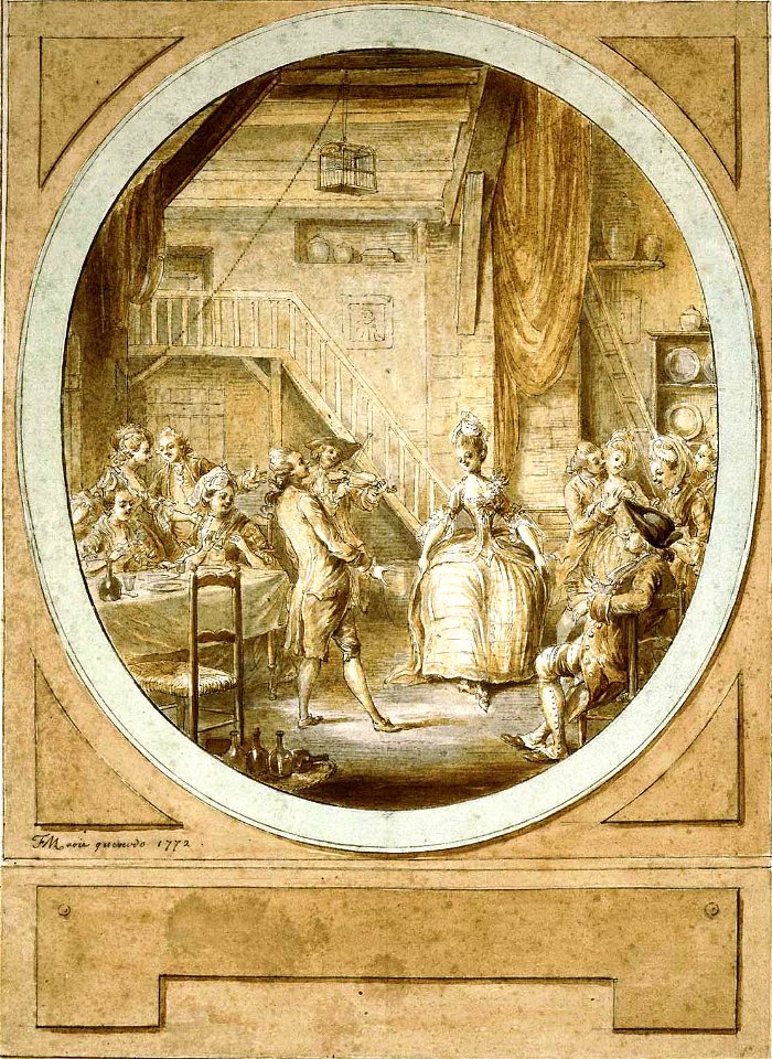 Queverdo François-Marie-Isidore - La Danse