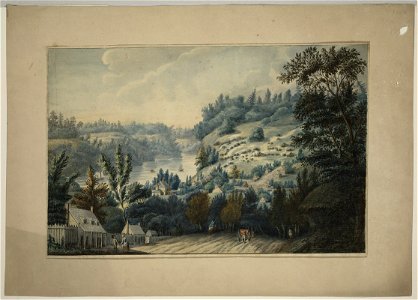 Queenstown (i.e. Queenston), Upper Canada on the Niagara LCCN2004662211