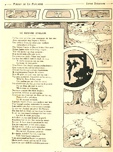 Rabier - Fables de La Fontaine - Le Renard anglais 1