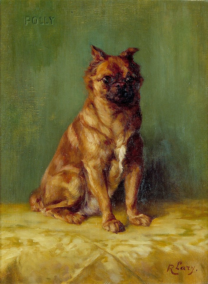R. Larij - Ons hondje Polly - AB9285 - Dordrechts Museum