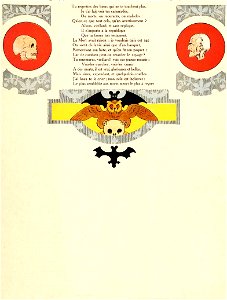 Rabier - Fables de La Fontaine -La Mort et le Mourant