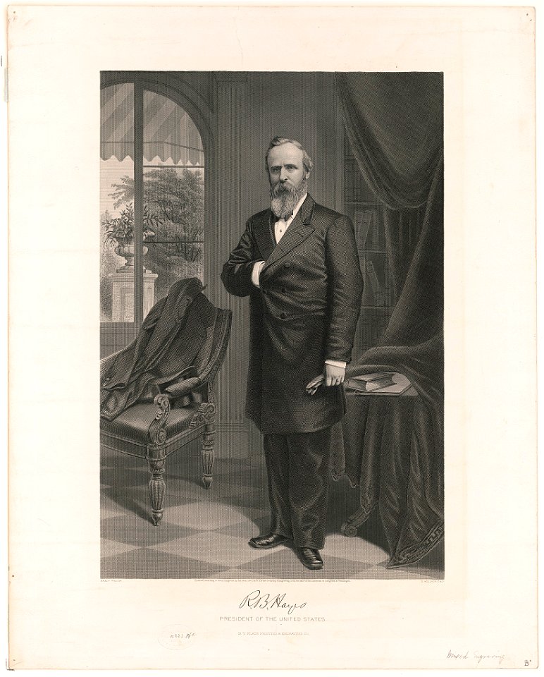 R.B. Hays. President of the United States LCCN2004669645