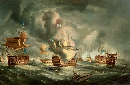 R.B. Spencer - The battle of the Nile, 1st August 1798