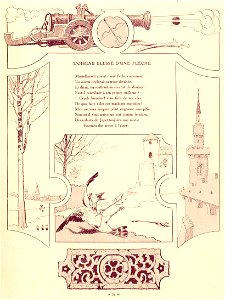 Rabier - Fables de La Fontaine - L'Oiseau blessé d'une flèche