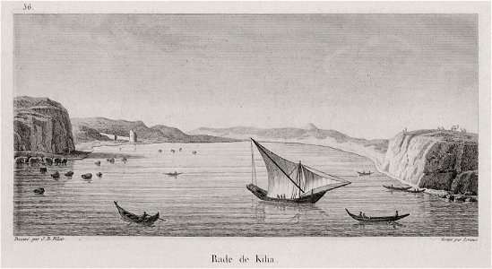 Rade de Kilia - Choiseul-gouffier Gabriel Florent Auguste De - 1822