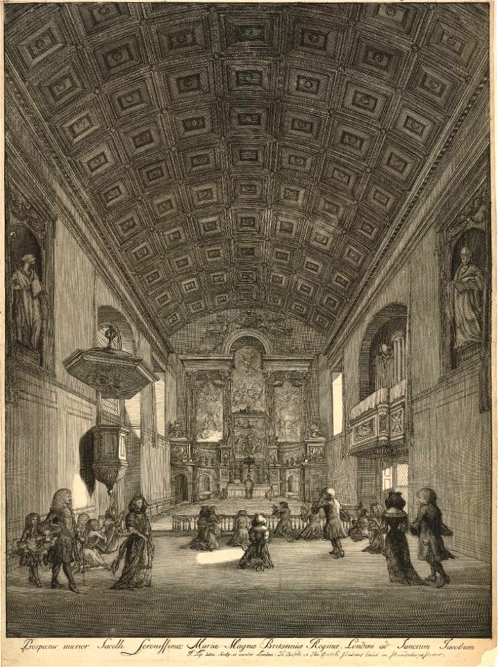 Queen's Chapel Jan Kip 1688