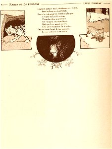 Rabier - Fables de La Fontaine - Le Lion 2