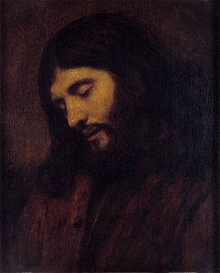 R.H. van Rijn - Hoofd van Christus - NK2774 - Cultural Heritage Agency of the Netherlands Art Collection