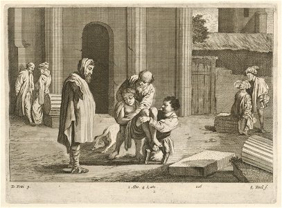 Quirijn Boel after Domenico Fetti - Burial SVK-SNG.G 11965-217