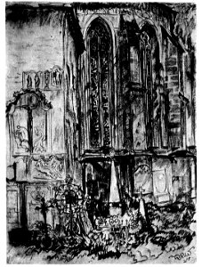 R.C.Wagner Maria Saal Wallfahrtskirche Mariae Himmelfahrt SO Seitenapsis 1924 dgE
