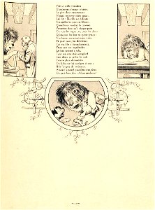 Rabier - Fables de La Fontaine - Le Lion amoureux 2