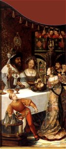 Quinten Massijs (I) - St John Altarpiece (left wing) - WGA14272