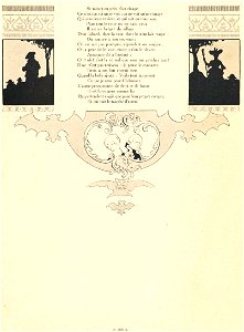 Rabier - Fables de La Fontaine - Tircis et Amarante 2