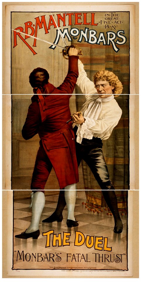 R.B. Mantell in the great 5 act play, Monbars LCCN2014637129