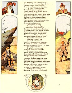 Rabier - Fables de La Fontaine - L'Homme qui court après la Fortune et l'Homme qui l'attend dans son lit 2