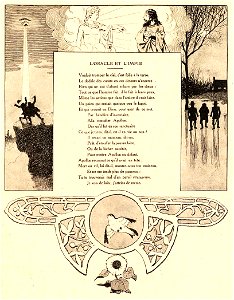 Rabier - Fables de La Fontaine - L'Oracle et l'impie