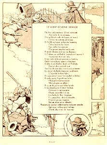 Rabier - Fables de La Fontaine - Le Loup devenu berger