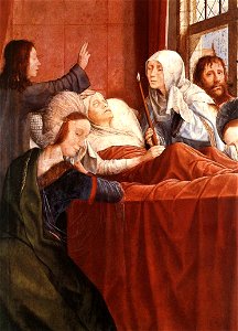 Quinten Massijs (I) - St Anne Altarpiece (right wing, detail) - WGA14268