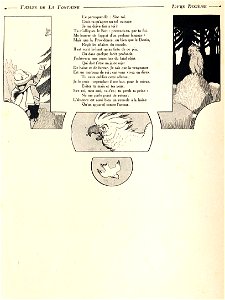Rabier - Fables de La Fontaine - Les Deux Perroquets, le Roi et son fils 2