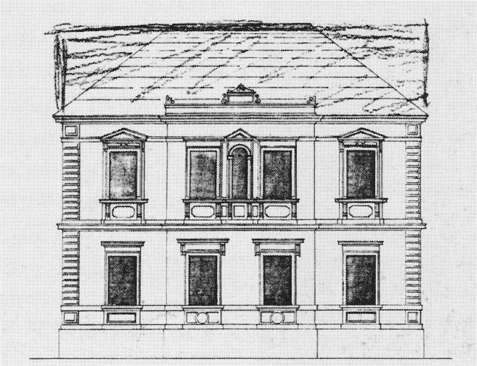 Radebeul Mietvilla Wilhelm Ludwig Schumann Bauzeichnung Große 1876