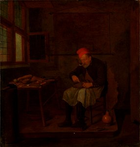 Quiringh van Brekelenkam - A Shoemaker - NG.M.00370 - National Museum of Art, Architecture and Design
