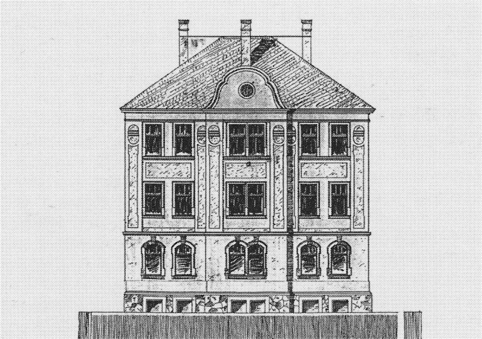 Radebeul Gartenstr 48 Bauzeichnung 1904