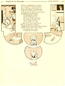 Rabier - Fables de La Fontaine - Le Fermier, le Chien et le Renard 2