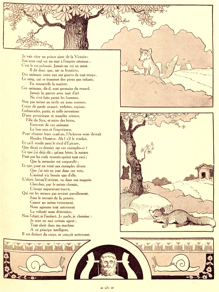 Rabier - Fables de La Fontaine -Les Deux Rats, le Renard et l'Œuf 4