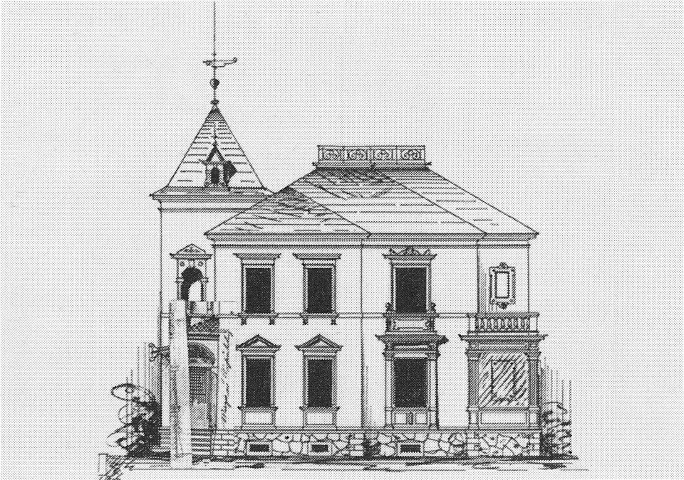 Radebeul Marienstr 18 Bauzeichnung 1894