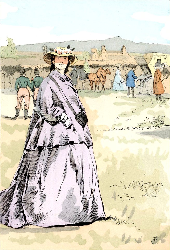 Racing at the Bois de Boulogne, 1862