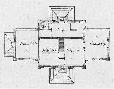 Radebeul Ludwig-Richter-Allee 6 Grundriss 1875