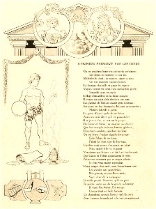 Rabier - Fables de La Fontaine - Simonide préservé par les Dieux 1