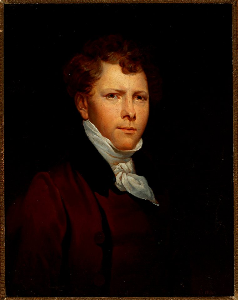 Rafał Hadziewicz - Copy of “Self-portrait” of Antoni Brodowski - MP 2795 MNW - National Museum in Warsaw