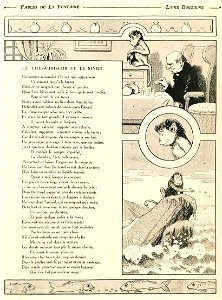 Rabier - Fables de La Fontaine - Du Thésauriseur et du Singe