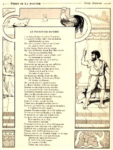 Rabier - Fables de La Fontaine - Le Paysan du Danube 1