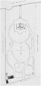 Radebeul Villa Anna Zischer Gartenplan 1873