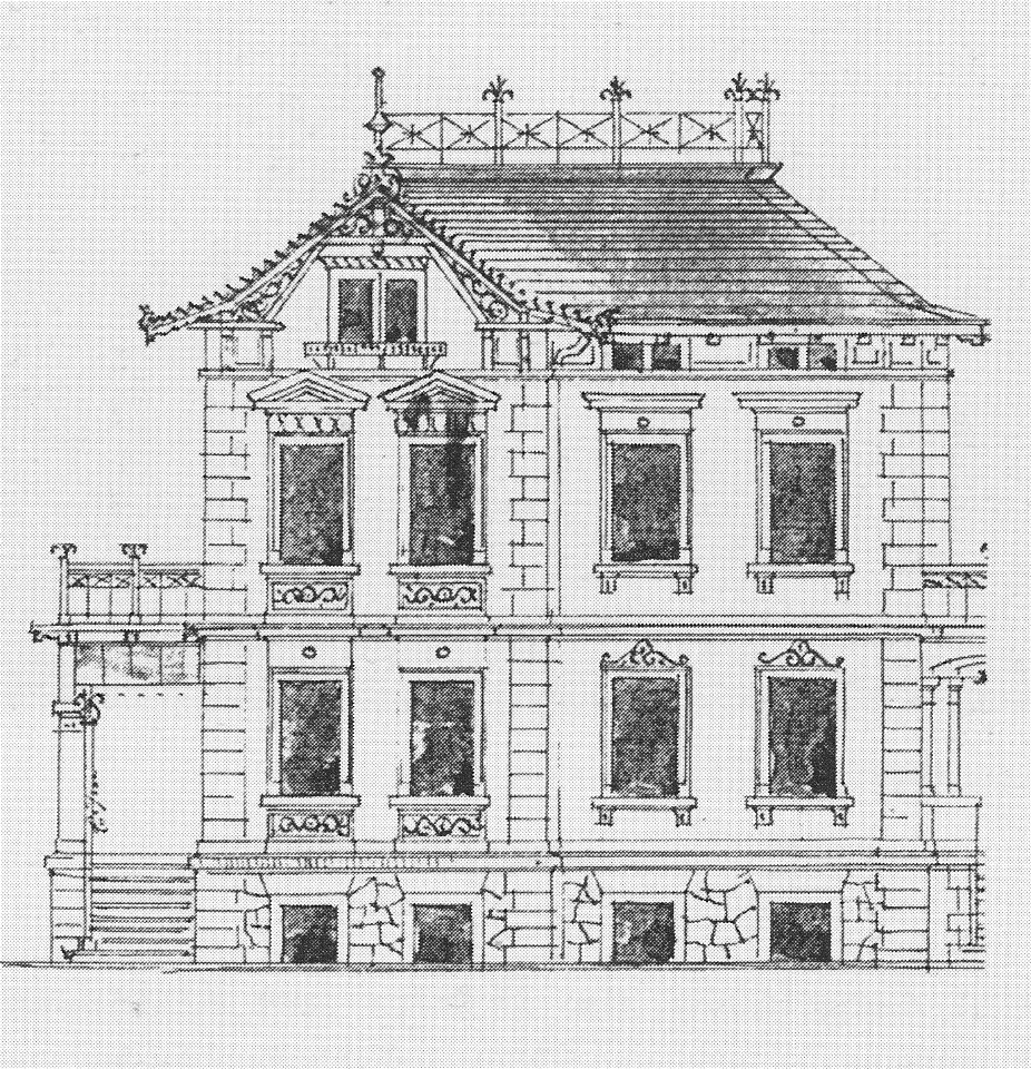 Radebeul Goethestr 10 Bauzeichnung 1897