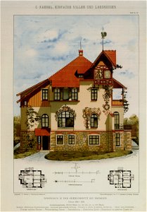 Radebeul Villa Oswald Haenel Veröffentlichung