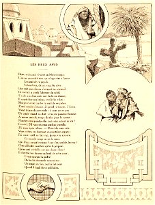 Rabier - Fables de La Fontaine -Les Deux Amis