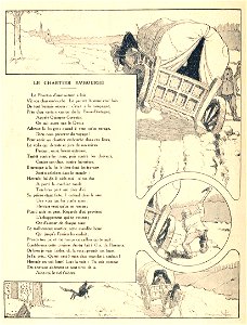 Rabier - Fables de La Fontaine - Le Chartier embourbé