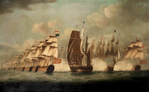 R.B. Spencer - The Battle of Cape St Vincent, 14th February 1797