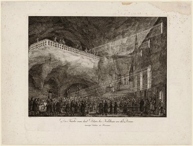Radierung - KIRCHE ZUM HEILIGEN BLUTE BEI KELHEIM - Domenico Quaglio - um 1812
