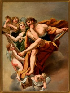 Rafał Hadziewicz - Saint Matthew and Angels - MP 2826 MNW - National Museum in Warsaw